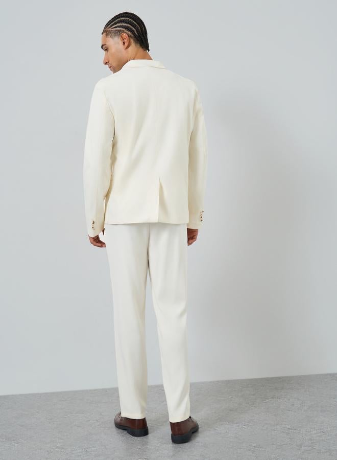 تايك تو طقم بليزر رجالي مزدوج الصدر وبنطلون - Image 5